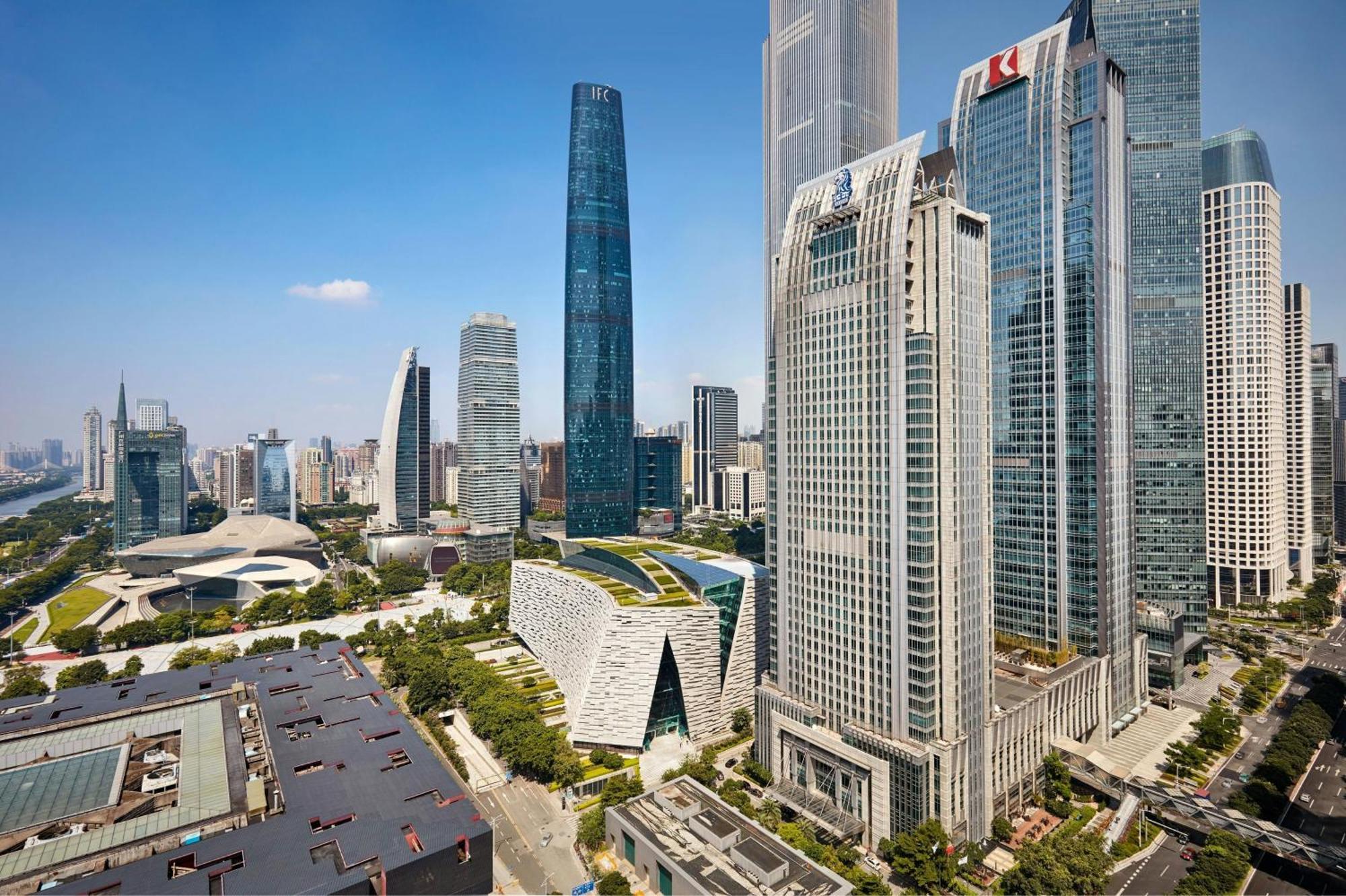 The Ritz-Carlton, Guangzhou Otel Dış mekan fotoğraf